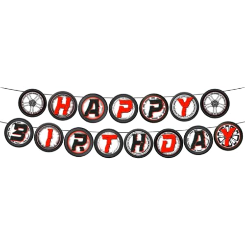Gaodercha Racing Car Happy Birthday Girlande Pre-Strung Racing Themed Birthday Banner Hot Whels Geburtstag Dekoration Banner für Racing Theme Party Dekorationen Foto Requisiten Gaodercha Racing Car Happy Birthday Girlande Pre-Strung Racing Themed Birthday Banner Hot Whels Geburtstag Dekoration Banner für Racing Theme Party Dekorationen Foto Requisiten von Gaodercha