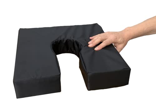 Gar Medical Visko-Druckentlastungskissen, Hufeisenform, wasserdicht und atmungsaktiv, Visco-Schaum, Kissen gegen Hämorrhoiden und Steißbeine, Unisex, orthopädisches Kissen von Gar Medical