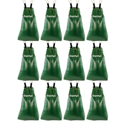 12x Baumbewässerungssack Wassersack für Bäume Baum Bewässerungssack Wasserbeutel Gießsack Baumsack Baumbewässerungsbeutel Baumbeutel von GarPet