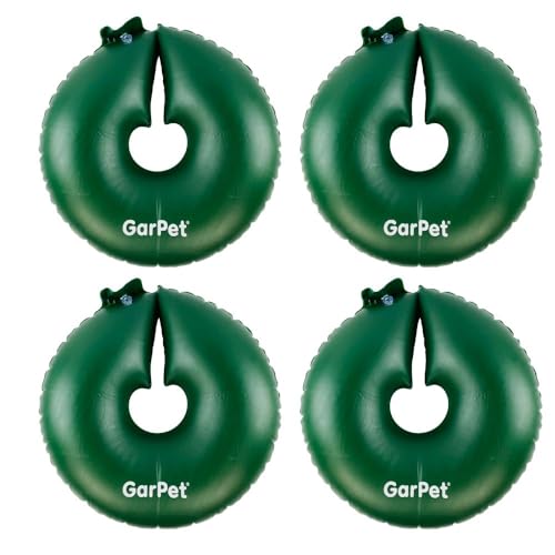 4x Bewässerungsring Donut Baumbewässerungssack Wassersack für Bäume Gießring Baum Bewässerungssack Bewässerungsringe für Bäume Baumsack von GarPet