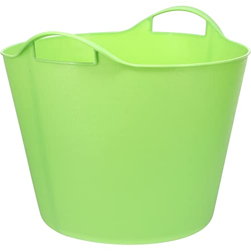 GarPet Flexibler Eimer Trog Flexbag Tubtrug Flex Bag Kunststoff Futter Eimer Flexi Trog (25 L) von GarPet