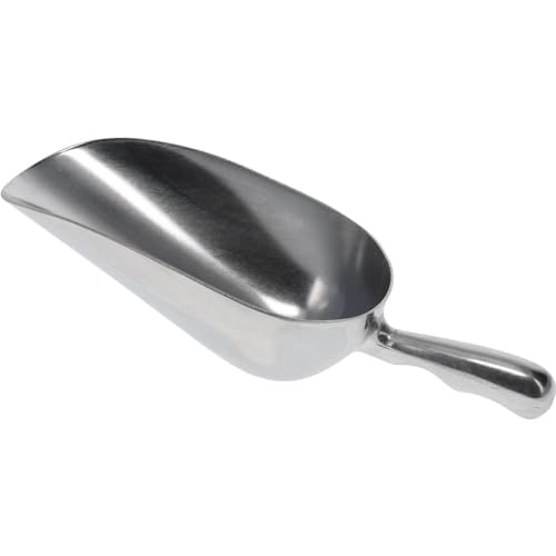 Futterschaufel Aluminium Gr.3 750 ml Mehlschaufel Eisschaufel Abwiegeschaufel Sackschaufel Getreideschaufel Schaufel Metall von GarPet