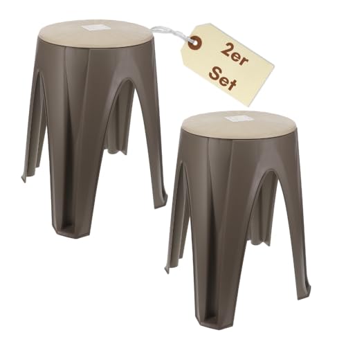 GarPet 2X Hocker Schminktisch Duschhocker Sitzhocker mit drehbarer Sitzfläche Schminkstuhl Drehhocker Schminkhocker Sitzhocker rund für Kosmetik Bad Küchen Praxis GarPet 2X Hocker Schminktisch Duschhocker Sitzhocker mit drehbarer Sitzfläche Schminkstuhl Drehhocker Schminkhocker Sitzhocker rund für Kosmetik Bad Küchen Praxis von GarPet