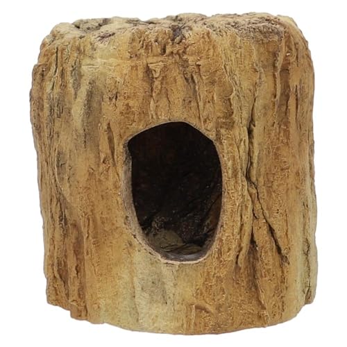 GarPet Aquarium Terrarium Deko Keramik Baumstumpf Höhle Reptilien Baumstamm Wurzel Laichröhre Fisch Ton Laichhöhle Versteck von GarPet