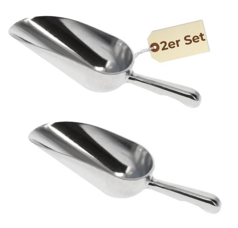 GarPet Backschaufeln 2er Set Futterschaufel 150 ml Mehlschaufel Teeschaufel Gewürzschaufel von GarPet