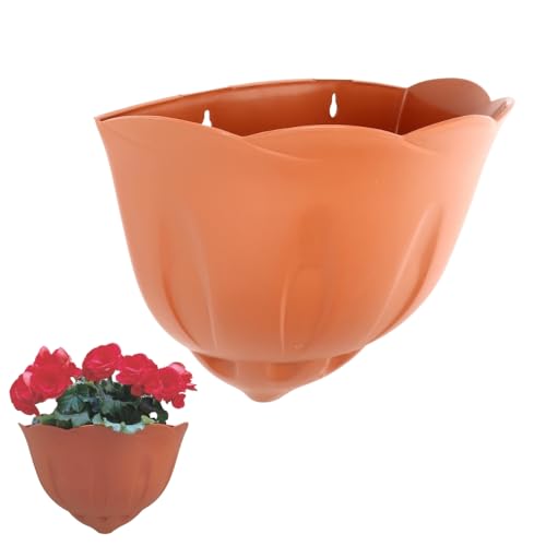 GarPet Blumentopf Wand Blumentopf Wandmontage Wandblumentopf Wandvasen für Pflanzen Wandhalterung Wandtopf Wandgefäß von GarPet