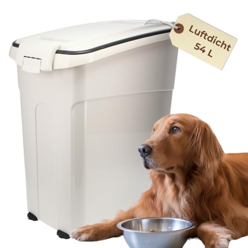 GarPet Futtertonne Luftdicht mit Deckel Futtertonne Pferd Hund Hundefutter Aufbewahrung Hundefutter Box Trockenfutter Aufbewahrung Futterbox Hund 54 L GarPet Futtertonne Luftdicht mit Deckel Futtertonne Pferd Hund Hundefutter Aufbewahrung Hundefutter Box Trockenfutter Aufbewahrung Futterbox Hund 54 L von GarPet