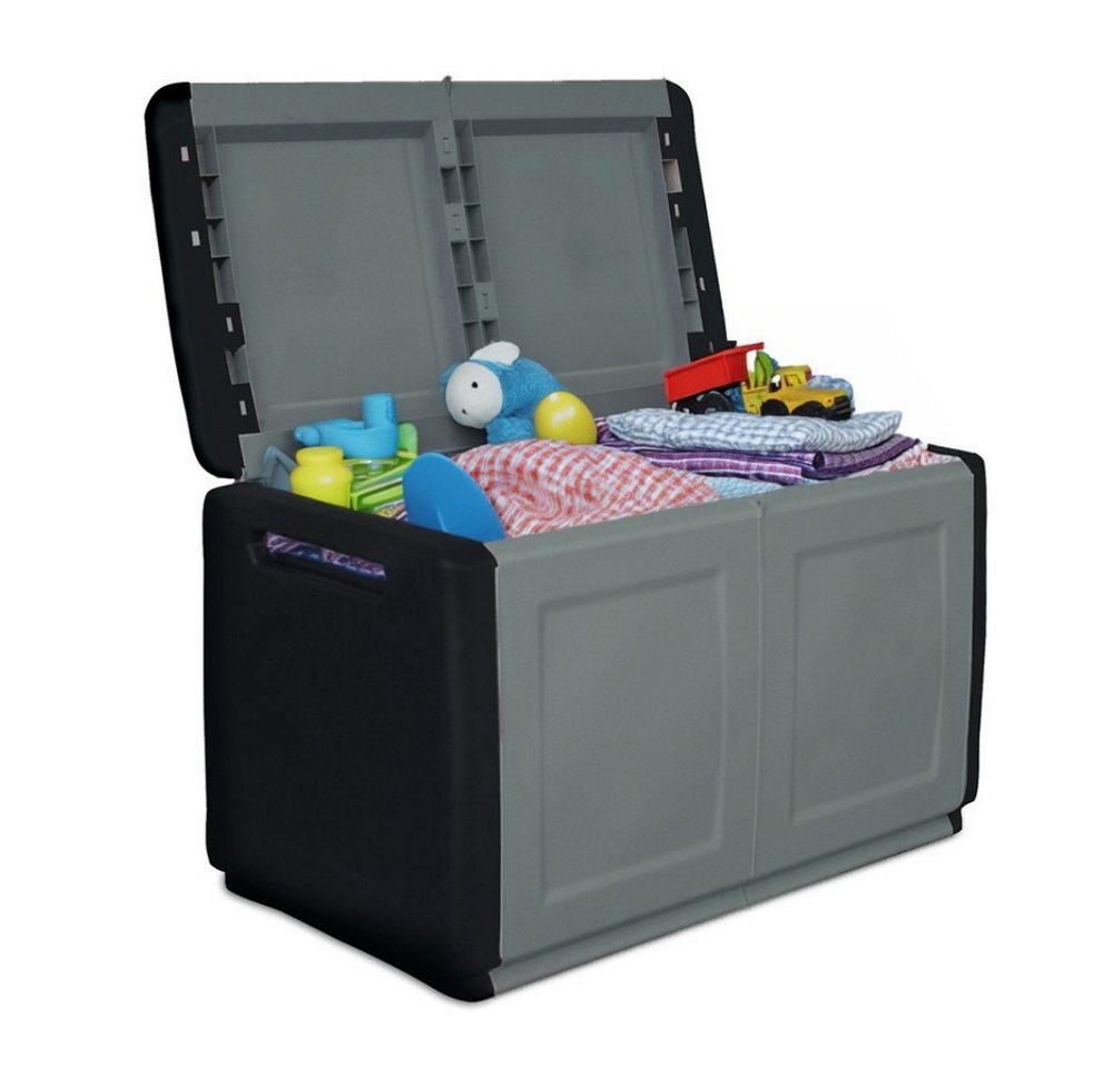 GarPet Gartenbox Gartenbox Aufbewahrungsbox 290 L Wetterfest Garten Kissenbox XXL von GarPet