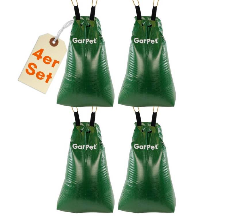 GarPet Gießkanne 4er Set Baumbewässerungssack Wasser Gieß Sack Bewässerungs Baum Beutel von GarPet