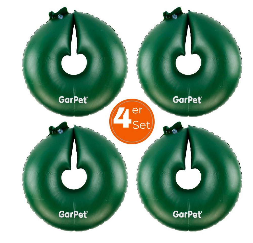 GarPet Gießkanne 4x Bewässerungs für Bäume Donut Wassersack für Gieß Ring Baum Sack von GarPet