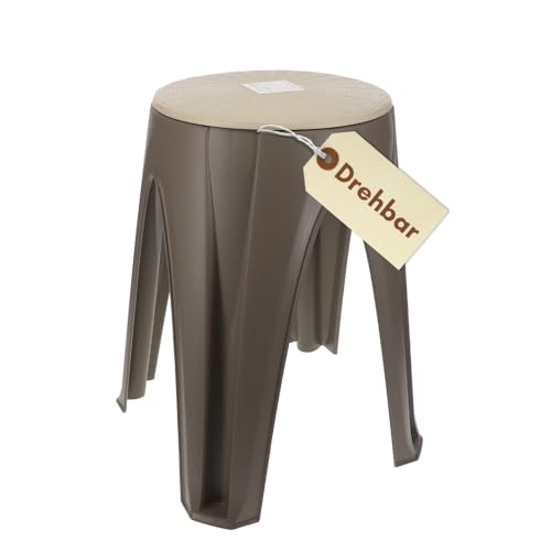 GarPet Hocker Schminktisch Duschhocker Sitzhocker mit drehbarer Sitzfläche Schminkstuhl Drehhocker Schminkhocker Sitzhocker rund für Kosmetik Bad Küchen Praxis GarPet Hocker Schminktisch Duschhocker Sitzhocker mit drehbarer Sitzfläche Schminkstuhl Drehhocker Schminkhocker Sitzhocker rund für Kosmetik Bad Küchen Praxis von GarPet