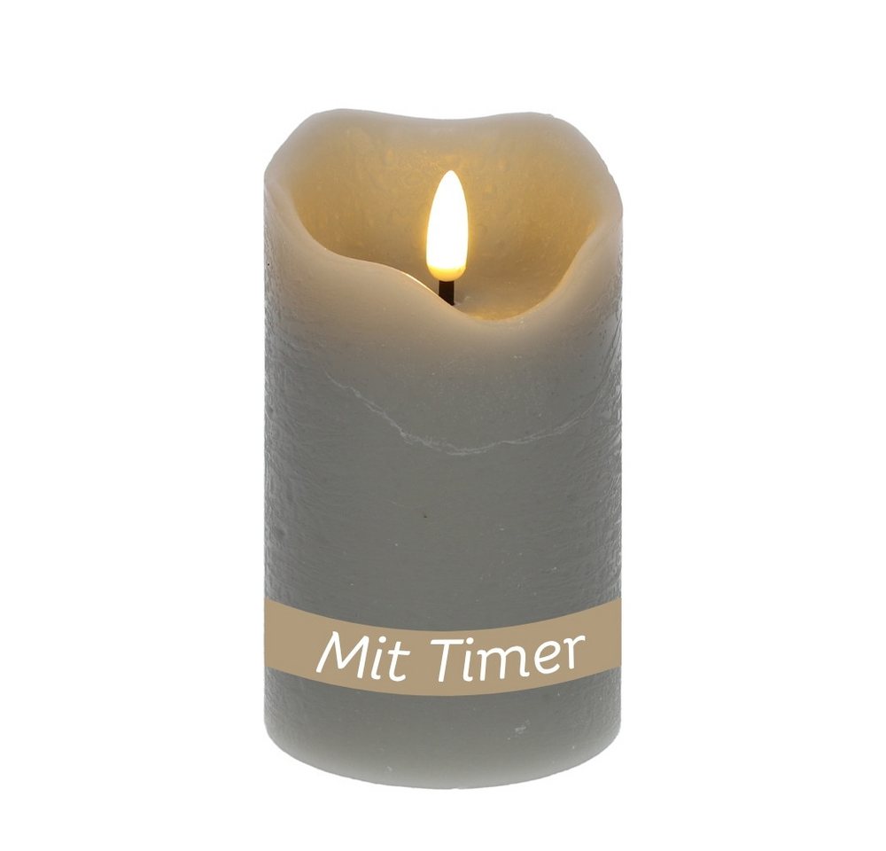 GarPet LED-Kerze LED Echtwachskerzen Timer Echtwachs Stumpenkerzen flackernd 7,5x12,5cm GarPet LED-Kerze LED Echtwachskerzen Timer Echtwachs Stumpenkerzen flackernd 7,5x12,5cm von GarPet