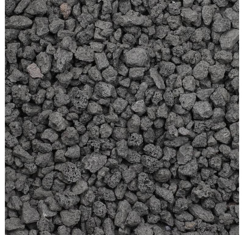 GarPet Lavasteine Lavastein Lavagranulat Grill Pflanzen Lavamulch für Garten Anthrazit von GarPet
