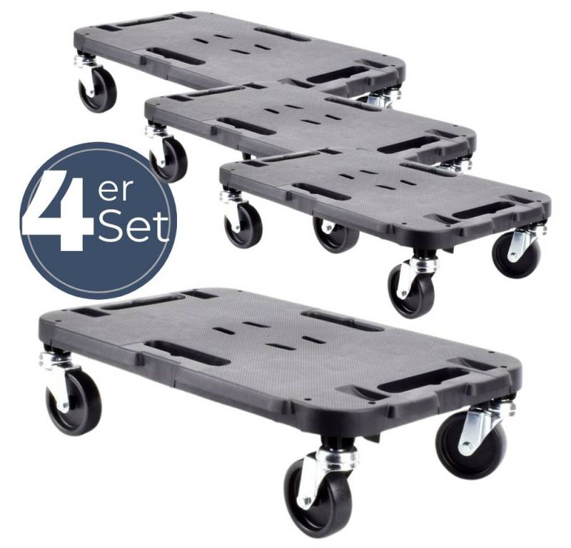 GarPet Transportroller 4x Transport Roller Rollbrett Werkstatt Pflanzen Möbel Pflanzen 48 von GarPet