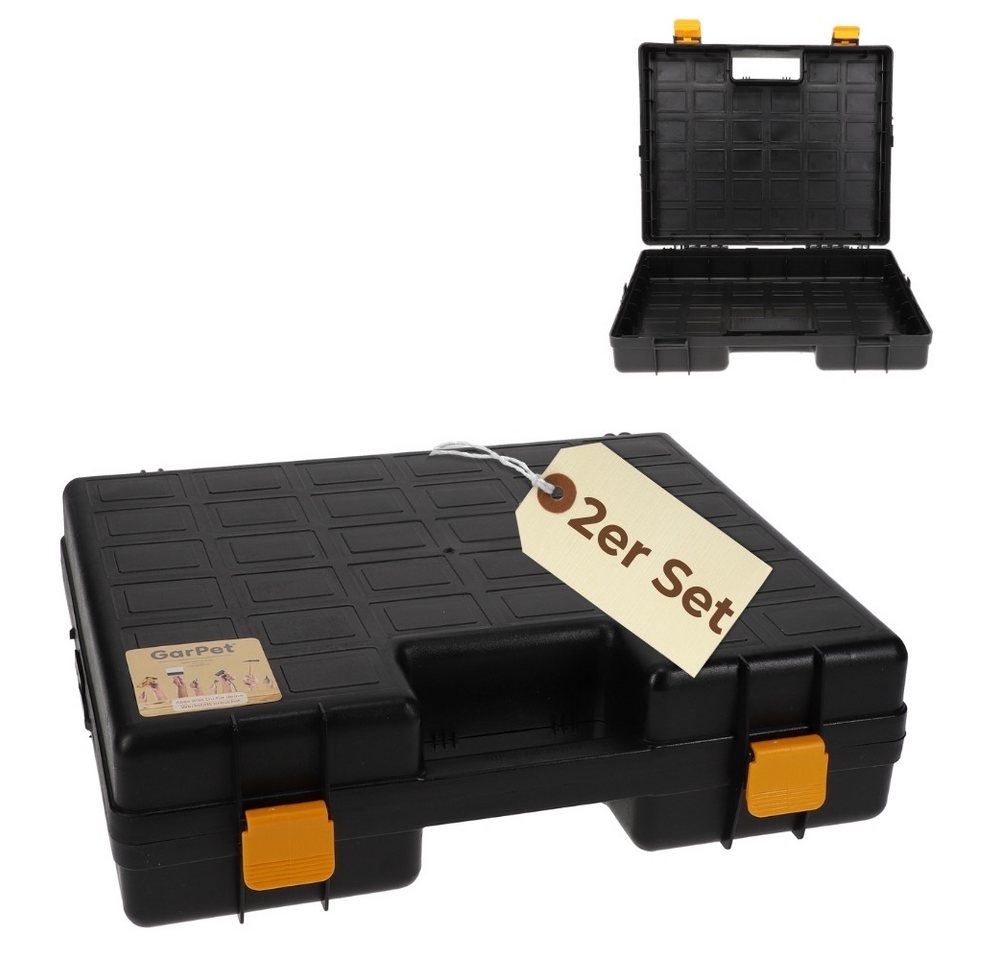 GarPet Werkzeugkoffer 2x Maschinenkoffer leer Werkzeugkoffer Elektrowerkzeuge Koffer Toolbox GarPet Werkzeugkoffer 2x Maschinenkoffer leer Werkzeugkoffer Elektrowerkzeuge Koffer Toolbox von GarPet