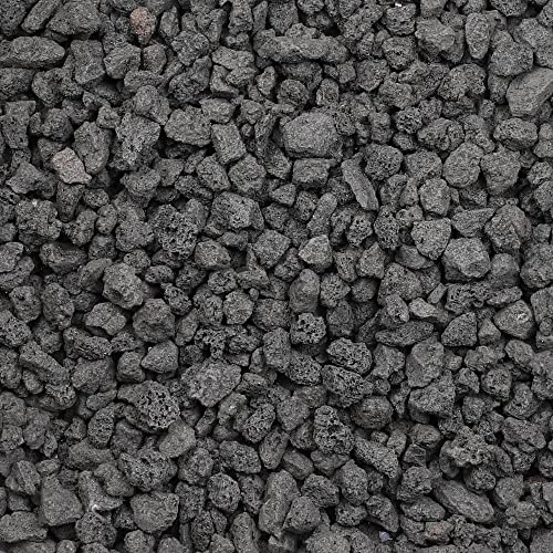 GarPet Lavastein 20 L 8-16 mm Lavagranulat Grill Filtermaterial Garten Pflanzen Aquarium Lavamulch Lava Vulkanstein Lavakies Anthrazit von GarPet