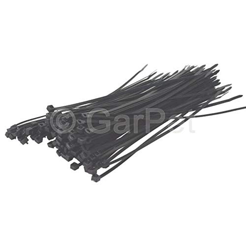 Profi Kabelbinder wiederverwendbar lösbar schwarz UV-beständig Set Sortiment 100x3,6 mm 100St. Profi Kabelbinder wiederverwendbar lösbar schwarz UV-beständig Set Sortiment 100x3,6 mm 100St. von GarPet