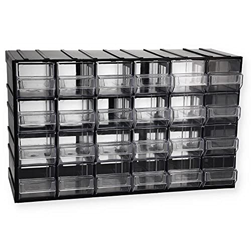 Sortimentskasten 24 Fach Schubladen Organizer Kleinteilemagazin Sortimentsboxen von GarPet