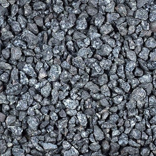 Zierkies 25 kg 8-16 mm Granit Splitt Hellgrau Aquarium Garten Weg Kies Steinteppich von GarPet