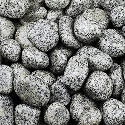 Zierkies Gletscherkies Granit Grau Aquarium Garten Kies Kieselstein Deko 25 Kg 40-60 mm von GarPet