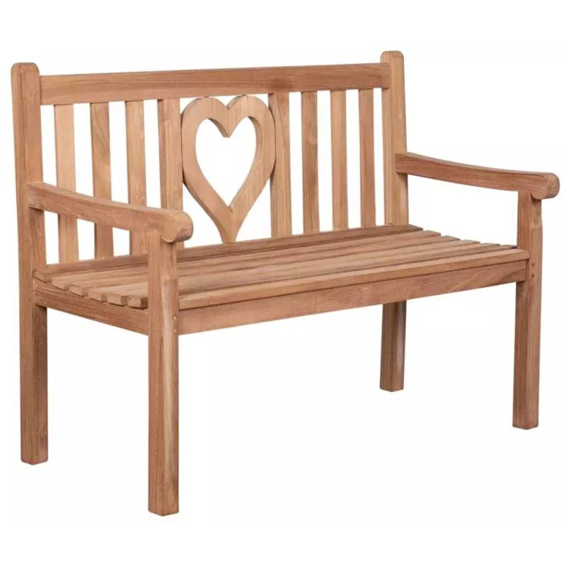 GarWoh Gartenbank Herz Teak von GarWoh