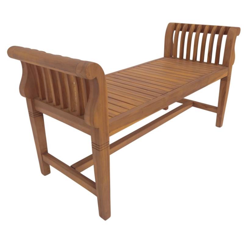GarWoh Gartenbank Wigan Teak 130 Cm von GarWoh