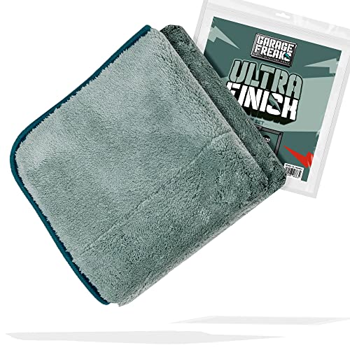 Garage Freaks Auto Poliertuch - Ultra Finish Mikrofaser-Poliertuch 40x40cm, 1200 GSM - Für extrem sanftes Auspolieren mit optimalem Handling von Garage Freaks