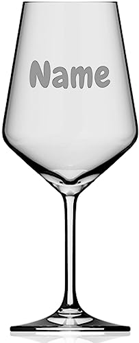 Glas | Stielglas | mit Namen | individuelle Gravur | 0,4 l | Weinglas | Aperol Spritz Glas von Garage-SixtySix
