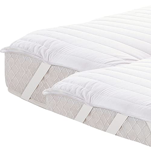 Garanta Matratzenauflage Soft and Care 2er-Pack Baumwolle weiß Größe 80x200 cm von Garanta