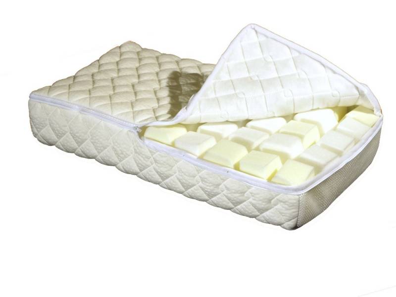 Garanta Nackenstützkissen Flexinet Air Visco Schaumstoff Flechtkern, Füllung: Viscoelastischer Schaumkern, Bezug: Tencel-Doppeltuch, Bauchschläfer, Seitenschläger, Rückenschläfer, punktelastische Stützkraft von Garanta