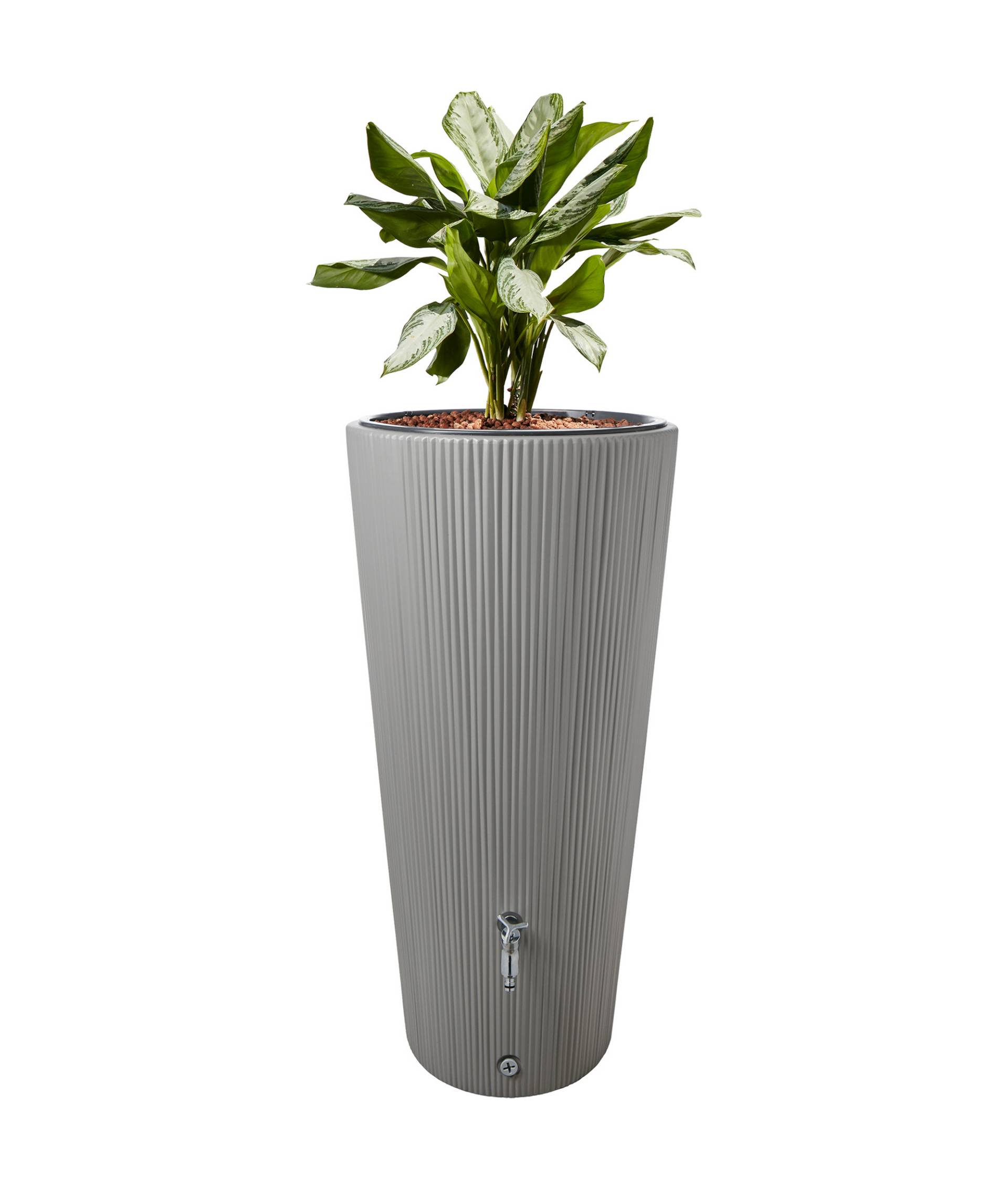GARANTIA Regentonne 'Linus' zinkgrau 220 l von Garantia
