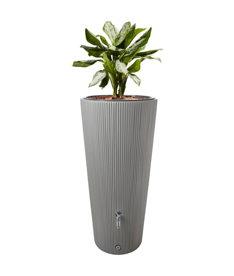 GARANTIA Regentonne 'Linus' zinkgrau 220 l von Garantia