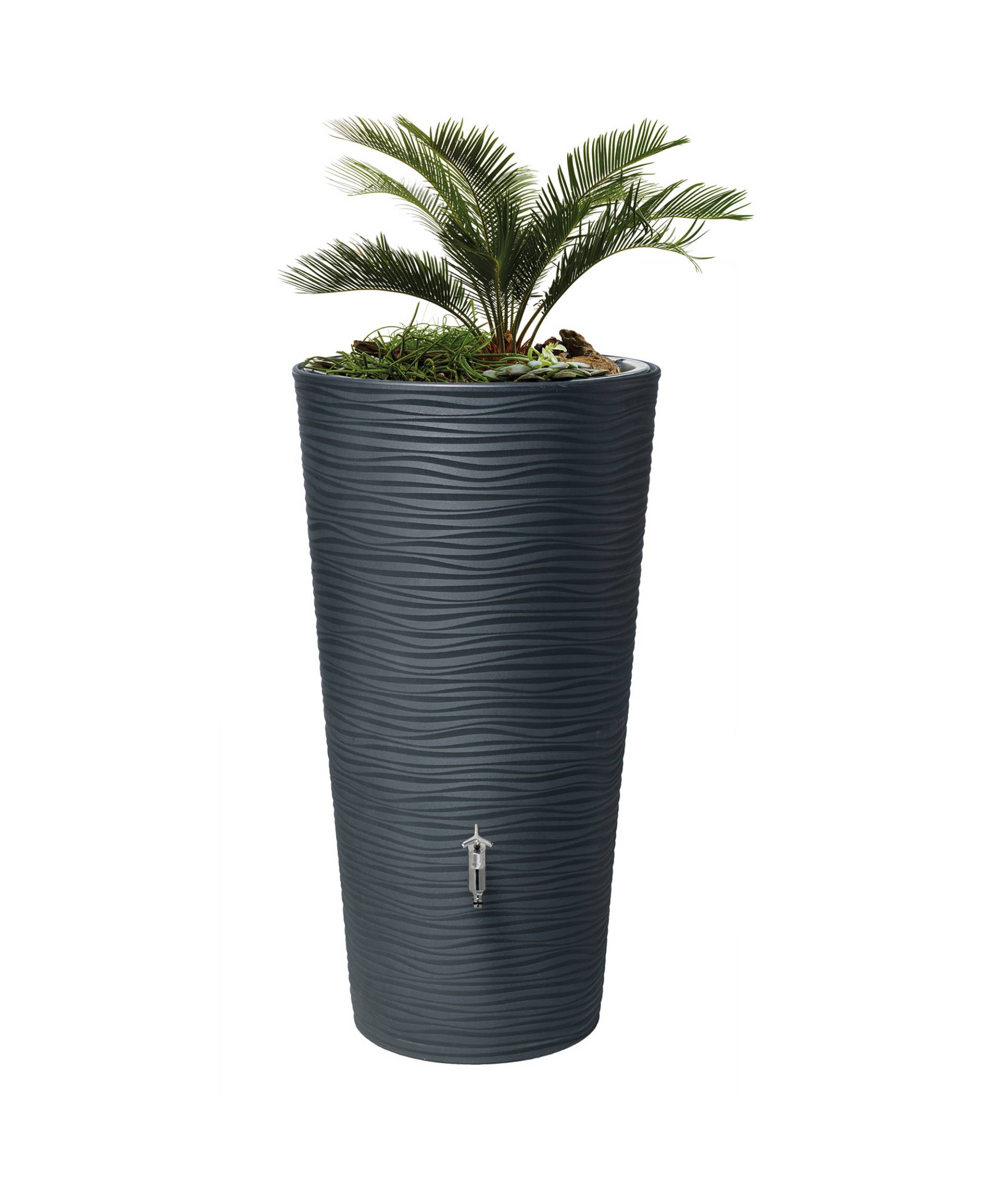 GARANTIA Regenspeicher bepflanzbar 'Natura' graphite grey 210 l GARANTIA Regenspeicher bepflanzbar 'Natura' graphite grey 210 l von Garantia