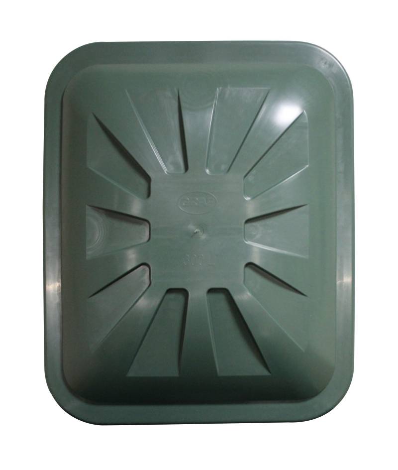 GARANTIA Deckel für Regentonne grün 80 x 66 cm von Garantia