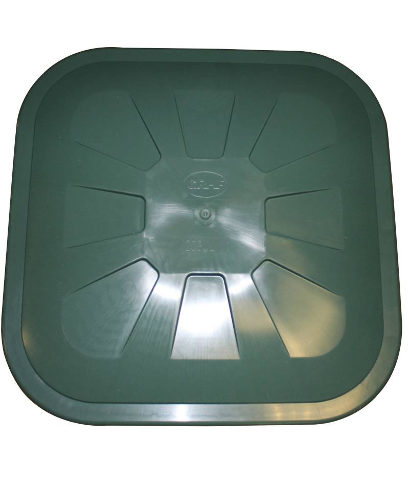 GARANTIA Deckel für Regentonne grün eckig 70 x 70 cm von Garantia