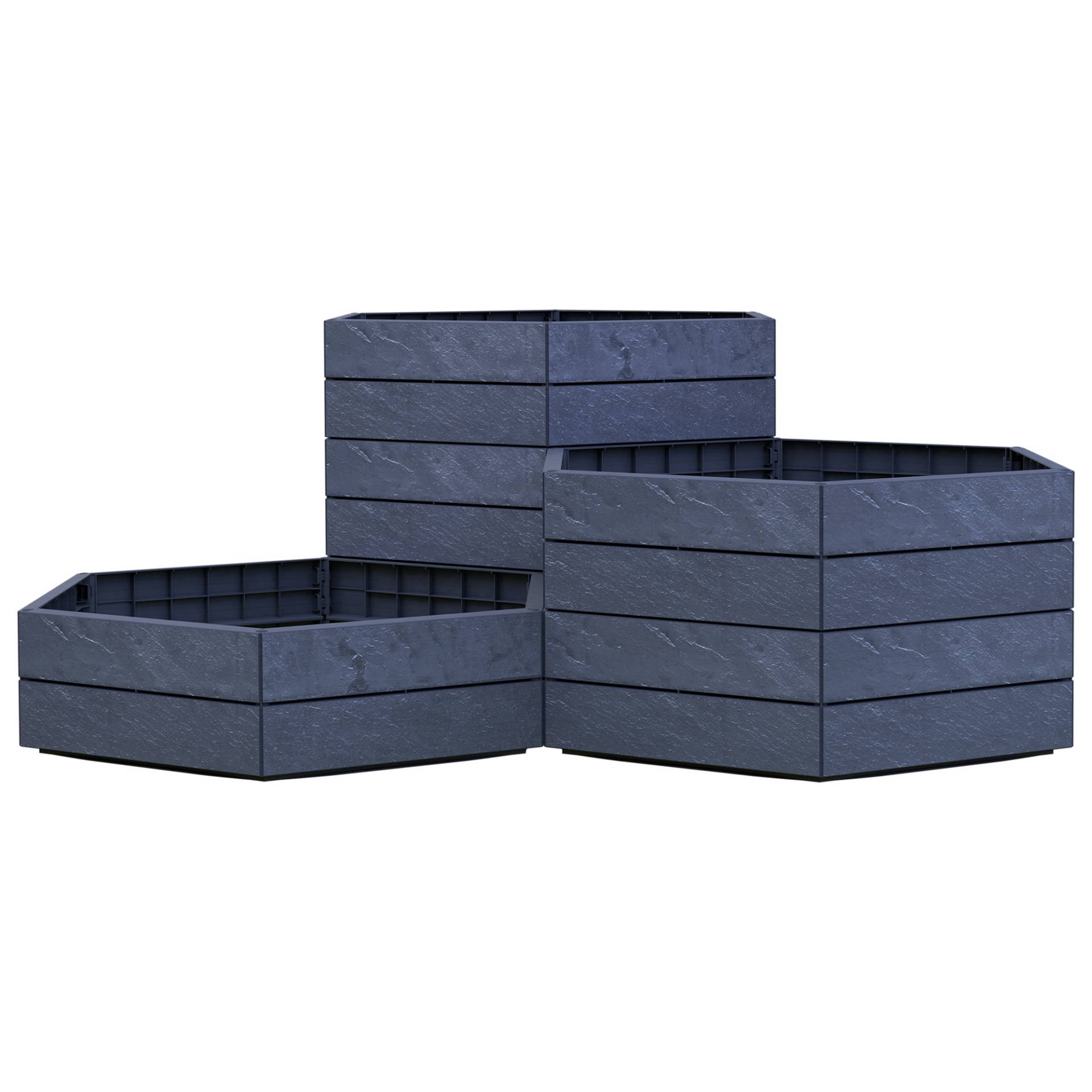 GARANTIA Hochbeet 'Ergo Vario 1 Stone' anthrazit 190 x 50 x 190 cm GARANTIA Hochbeet 'Ergo Vario 1 Stone' anthrazit 190 x 50 x 190 cm von Garantia