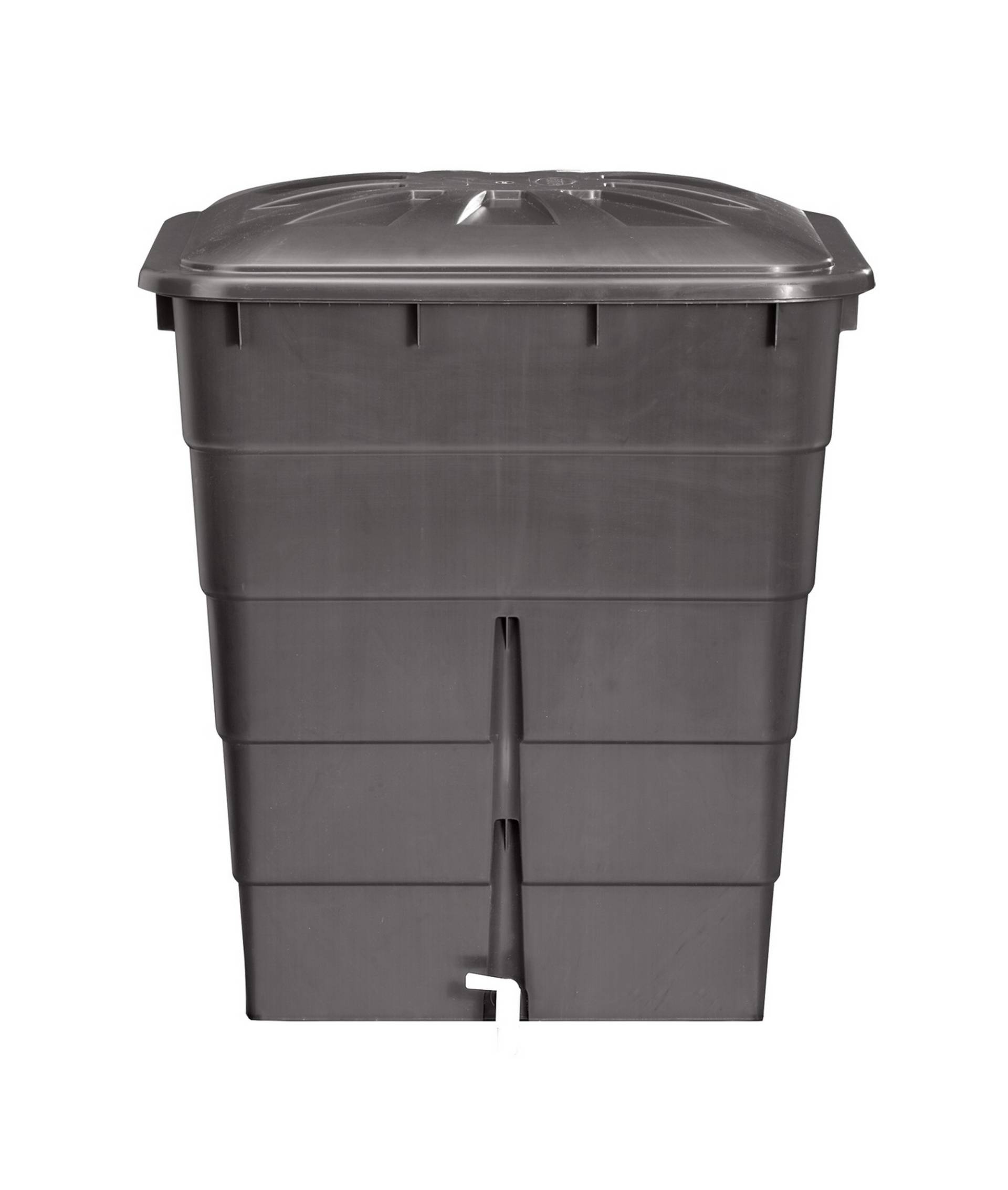 GARANTIA Regentonne 'Basic-Line' graphite grey 300 l mit Hahn von Garantia