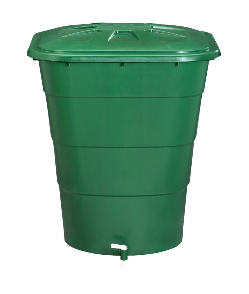 GARANTIA Regentonne tannengrün 203 l mit Hahn von Garantia