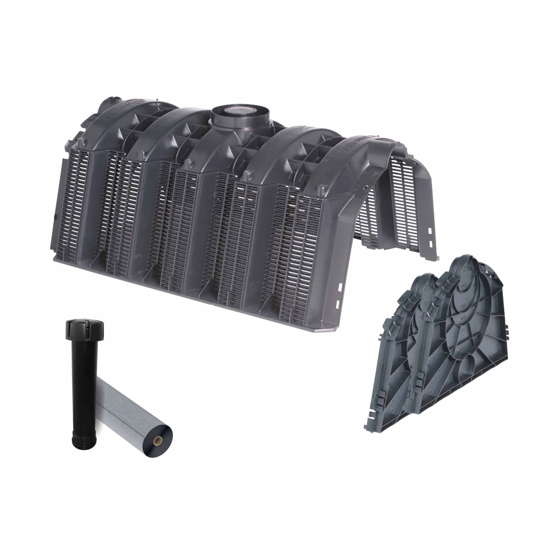 GARANTIA Sicker-Tunnel-Set schwarz 600 Liter GARANTIA Sicker-Tunnel-Set schwarz 600 Liter von Garantia