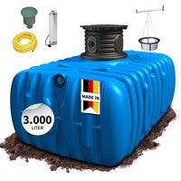 Garantia - 4rain flat m Flachtank-Paket 3000 Liter Garten-Comfort Garantia - 4rain flat m Flachtank-Paket 3000 Liter Garten-Comfort von Garantia
