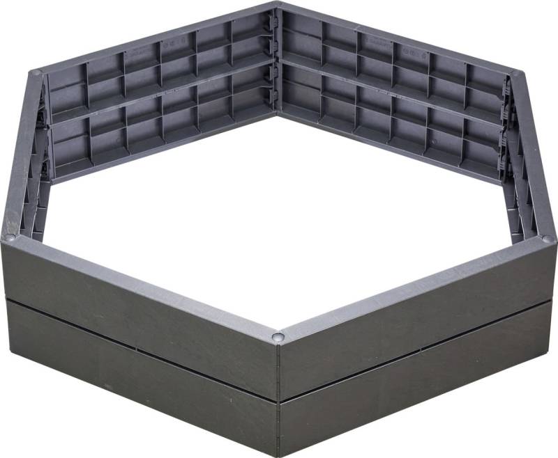 Garantia Hochbeet Ergo 6-eck Ø 110 cm x 25 cm von Garantia