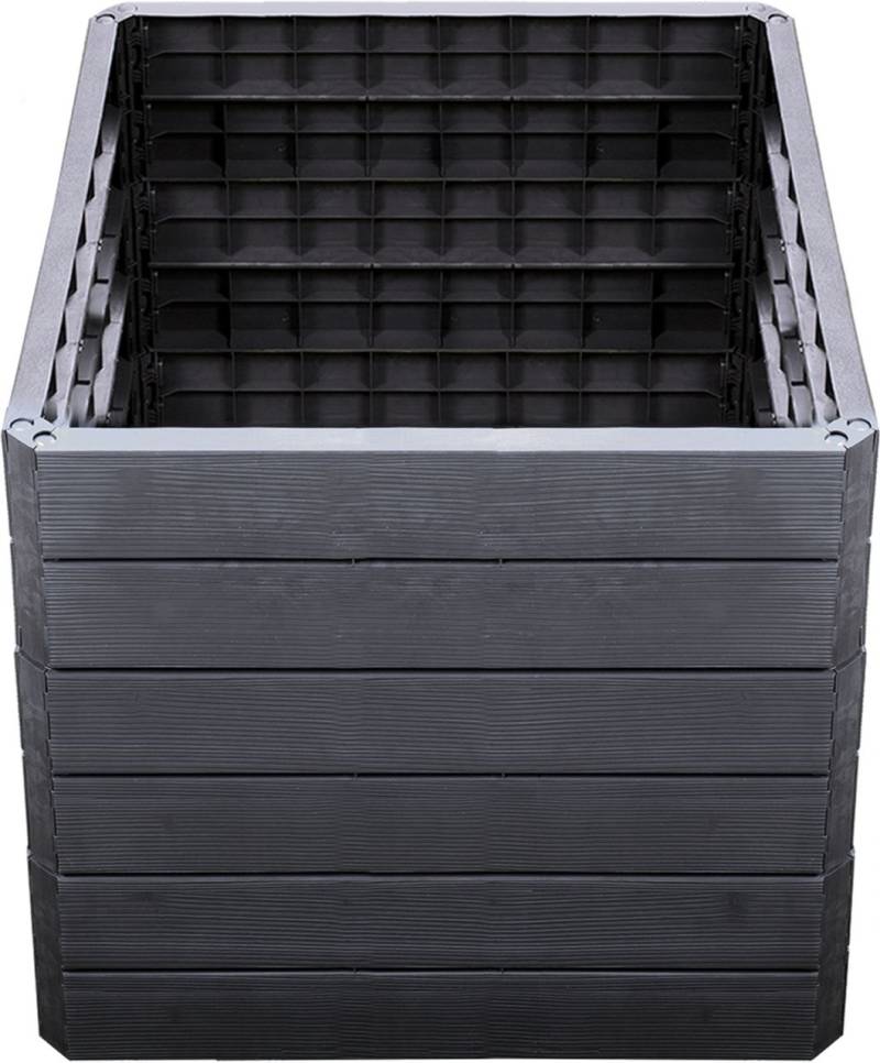 Garantia Hochbeet Ergo Quadro L 75 80 x 80 x 75 cm, wood, Wassersystem von Garantia
