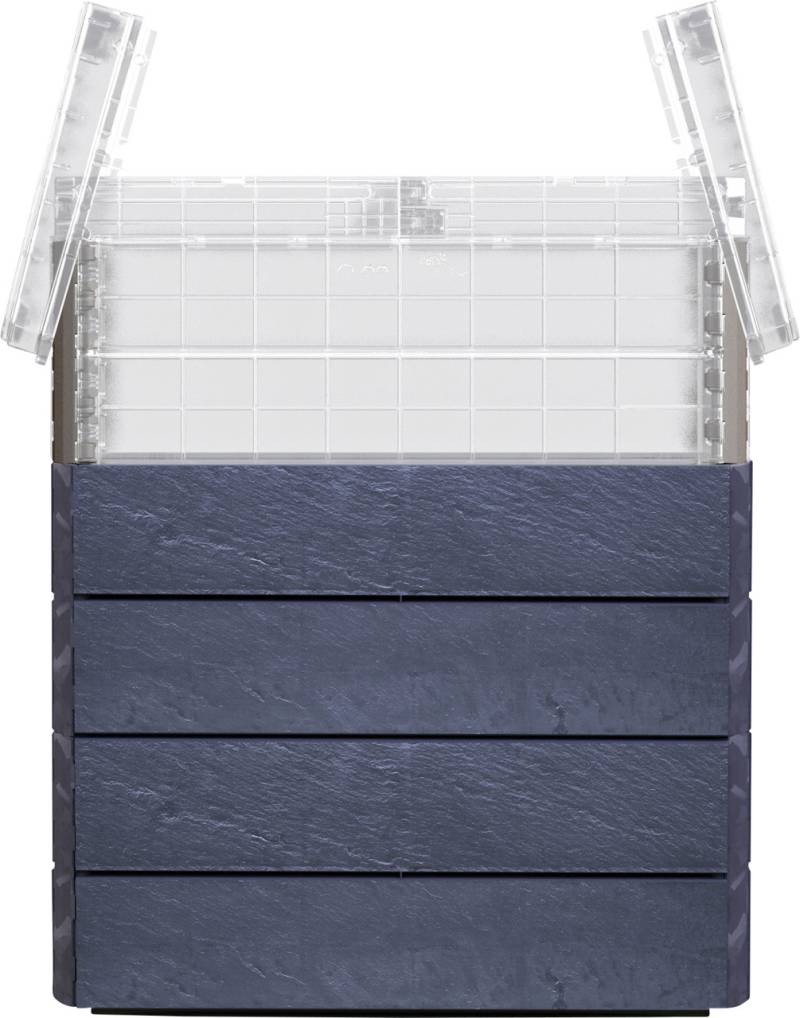 Garantia Hochbeet Ergo Quadro TurboPlus M 85 80 x 60 x 85 cm Stone von Garantia