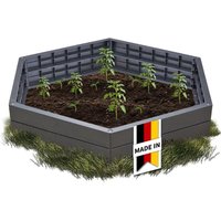 Garantia - ergo Hochbeet-System xl Stone 6 Paneele inkl. Verbinder von Garantia