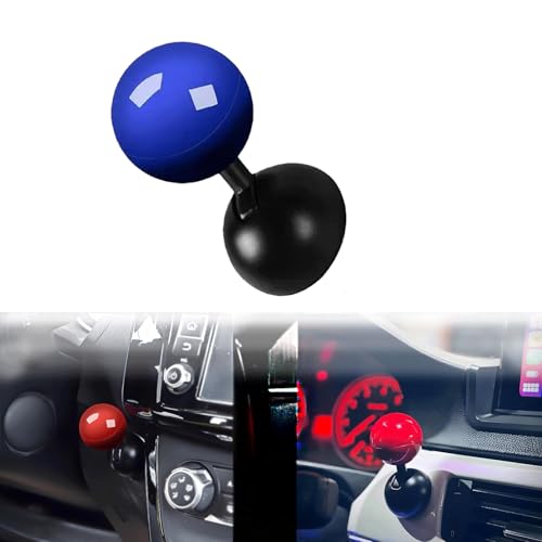 Garberson Rituals Auto Start Stop Startknopf Button Cover Startknopf Abdeckung Car Start Button Rocker (Blau) von Garberson