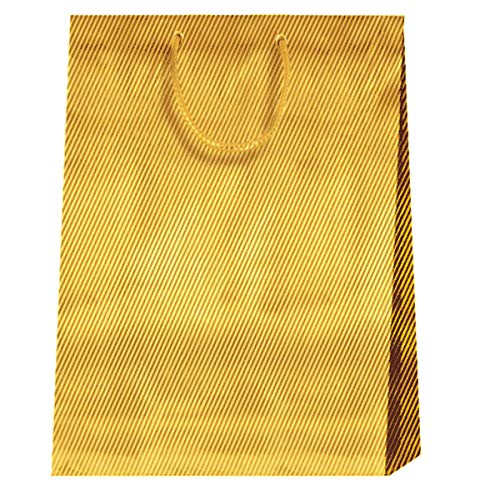 Pou 153.42 Beutel Sos Large Gold, 26.4 x 13.6 x 32.7 cm, vergoldet von García de Pou