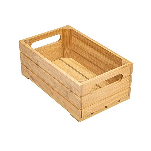 1 Stück Buffetbox Gn 1/4 26,5 x 16,5 x 10 cm Natur Bambus von García De Pou