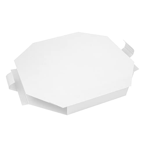 100 Stück - Box für Paella 375 G/M2 50,5 x 50,5 x 5 cm weiß Pappe von Garcia de Pou