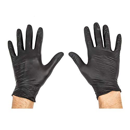 100 Stück - Handschuhe Größe: M schwarz Nitril von García De Pou