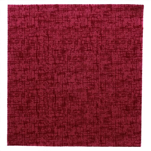 García de Pou - 100 Stück - Servietten P. 1/4 'Jazz' 55 g/m2 20 x 20 cm Bordeaux Airlaid von Garcia de Pou